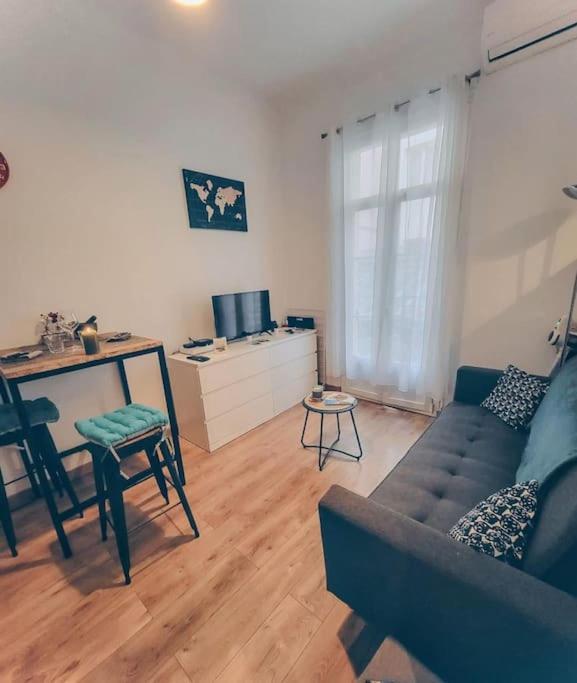 Lejlighed Studio T1 Centre - Ideal Couple & Amis - Confort - Wifi - Calme - Climatisation - Coin Terrasse Nice